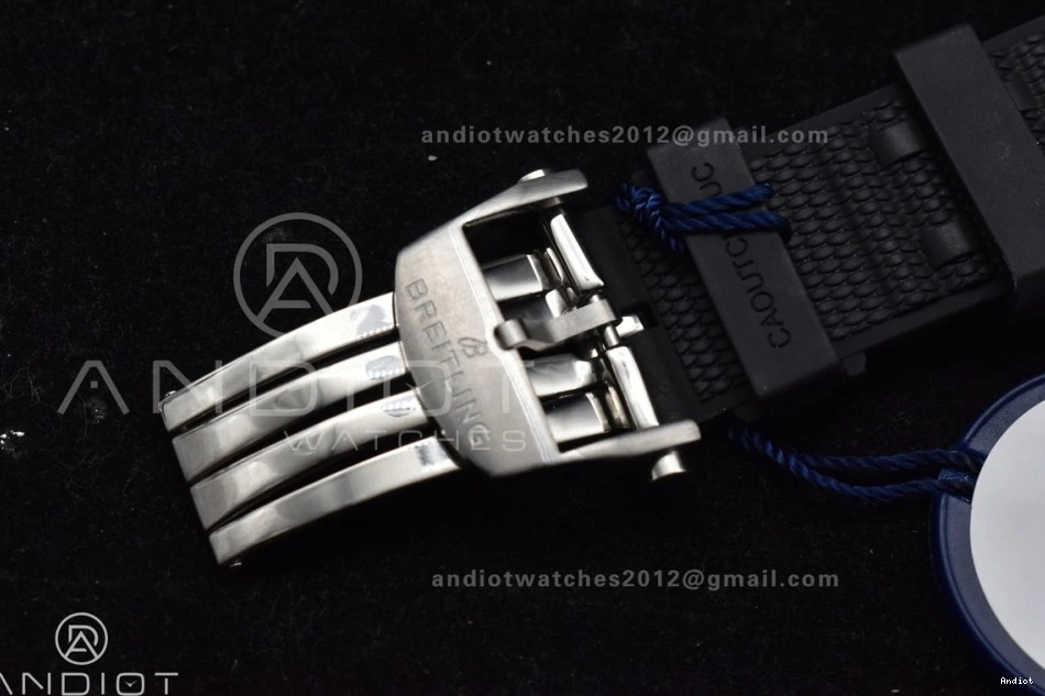 Dial Best 44mm Edition Green On B01 BLSF Robber Chronomat Bracelet 1:1 SS A7750 0113